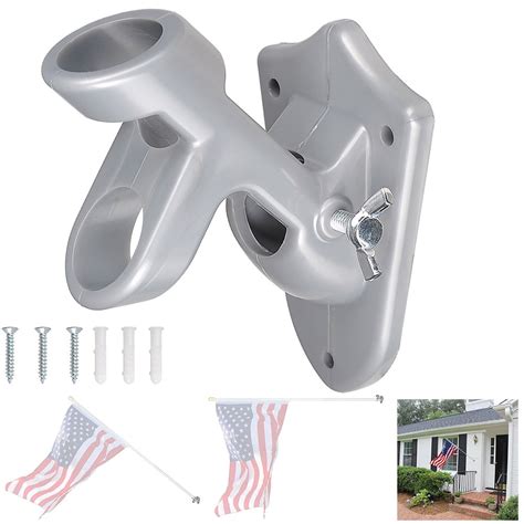 metal multi purpose bracket flagpole mount 93955|grand new flag wall mount.